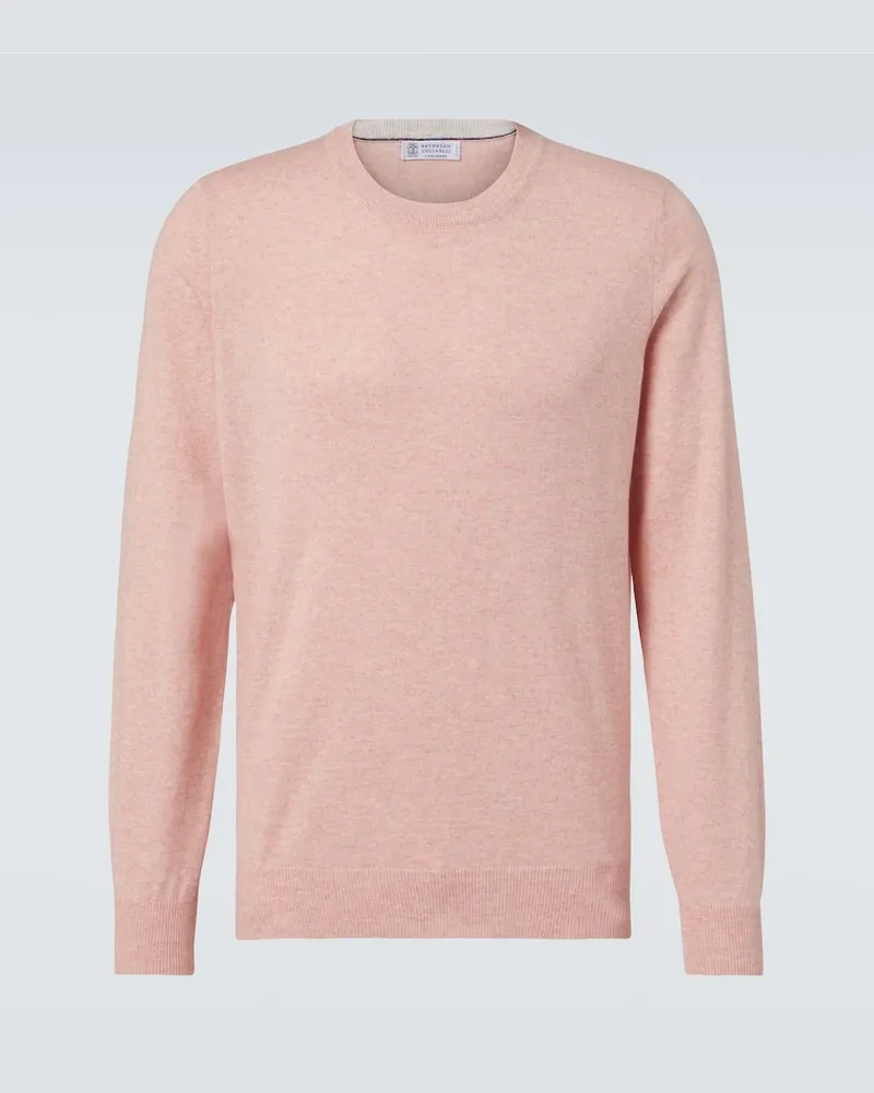 Brunello Cucinelli Pullover aus Kaschmir Pink