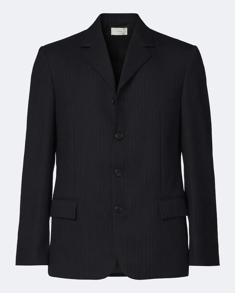 The Row Anzugjacke Reda aus Wolle Schwarz