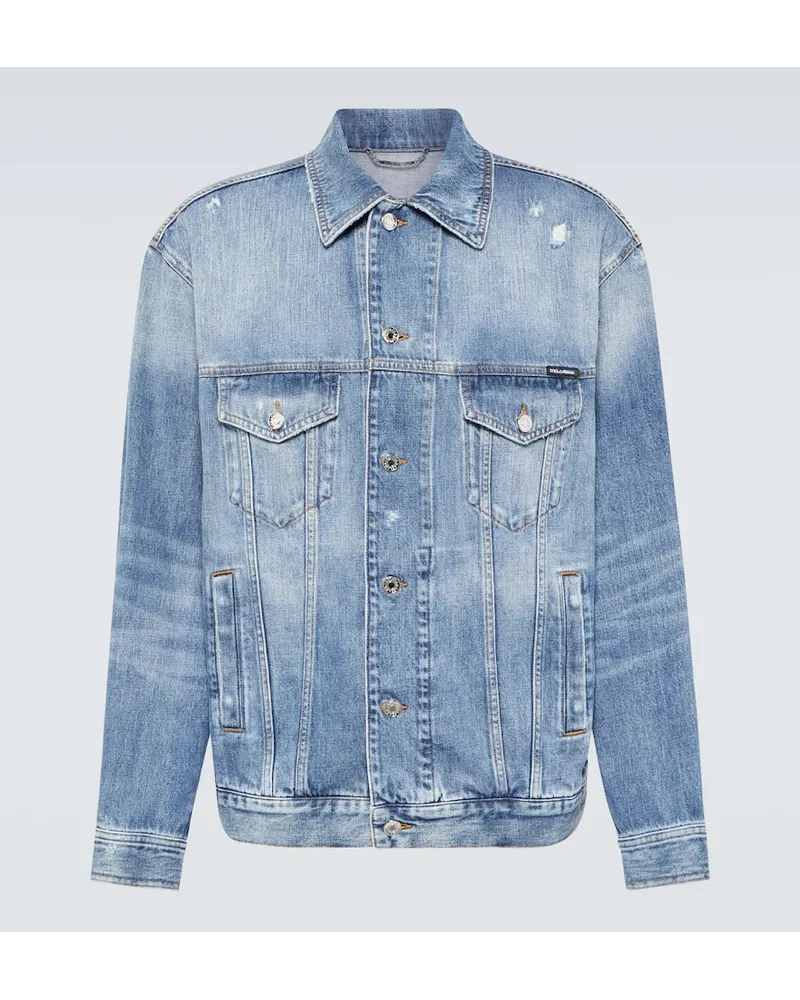 Dolce & Gabbana Jeansjacke Blau