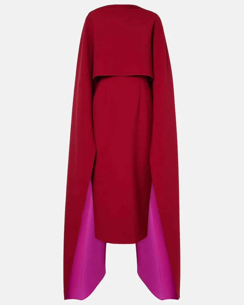 Roksanda Ilincic Midikleid Elina Pink