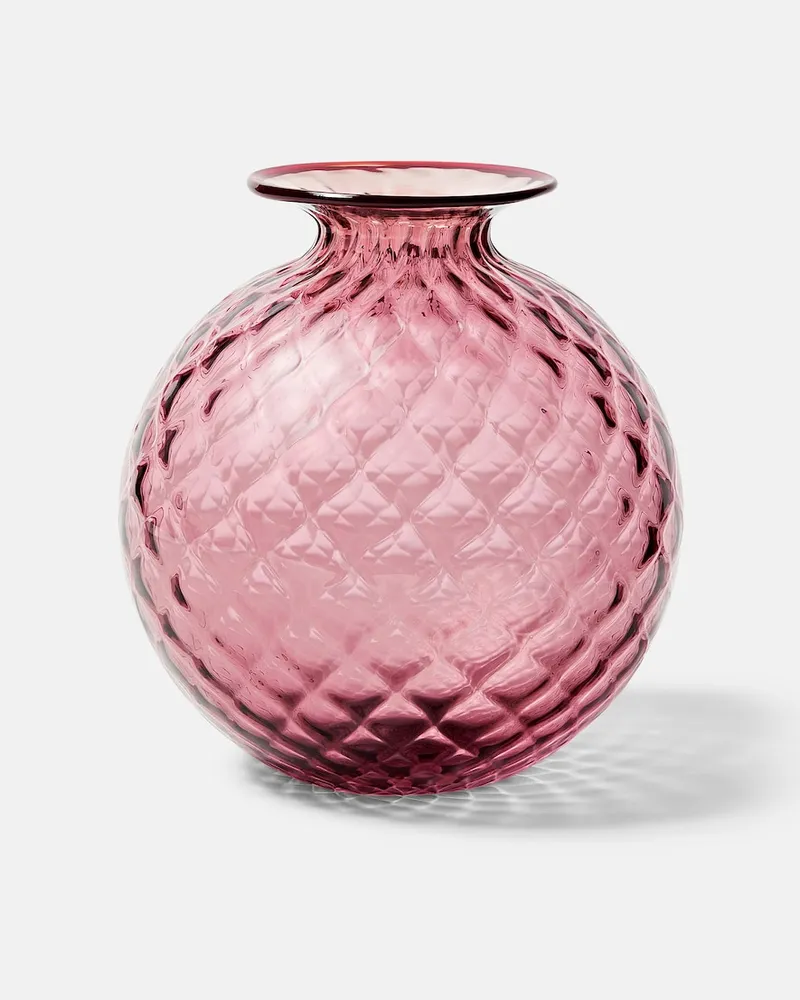 Venini Vase Monofiori Balloton Large Violett