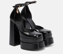 Plateau-Pumps Medusa Aevitas aus Lackleder