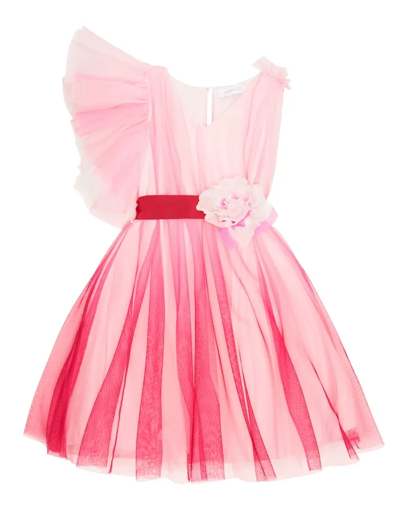 Monnalisa Kleid aus Tüll Pink