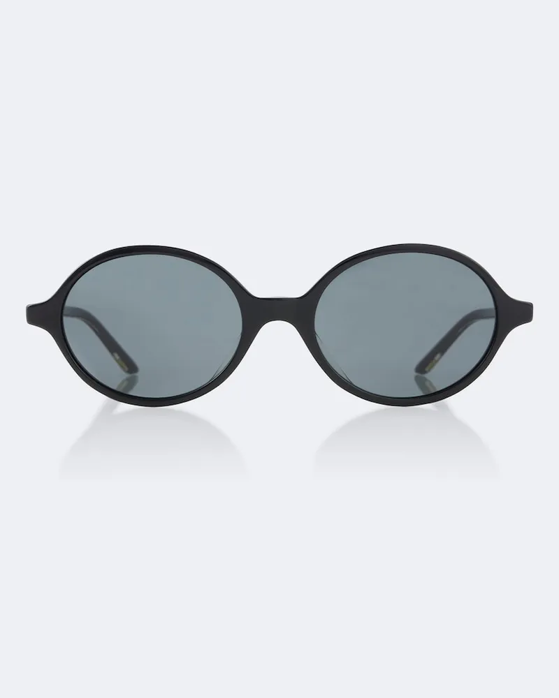 KHAITE X Oliver Peoples Runde Sonnenbrille 2000C Schwarz