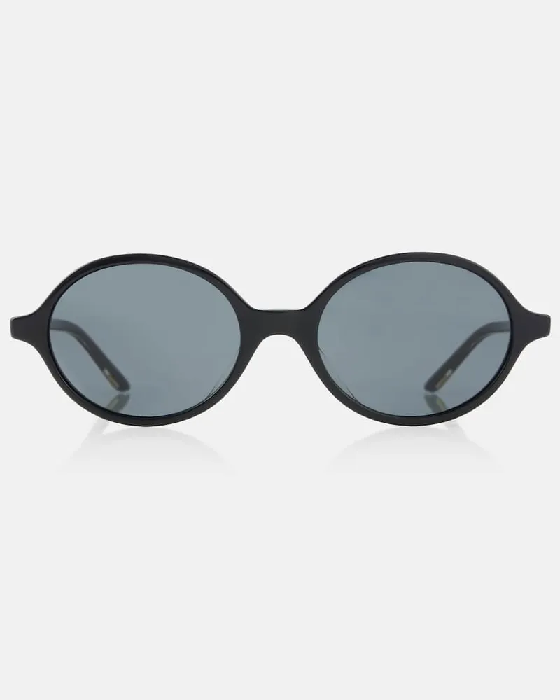 KHAITE X Oliver Peoples Runde Sonnenbrille 2000C Schwarz