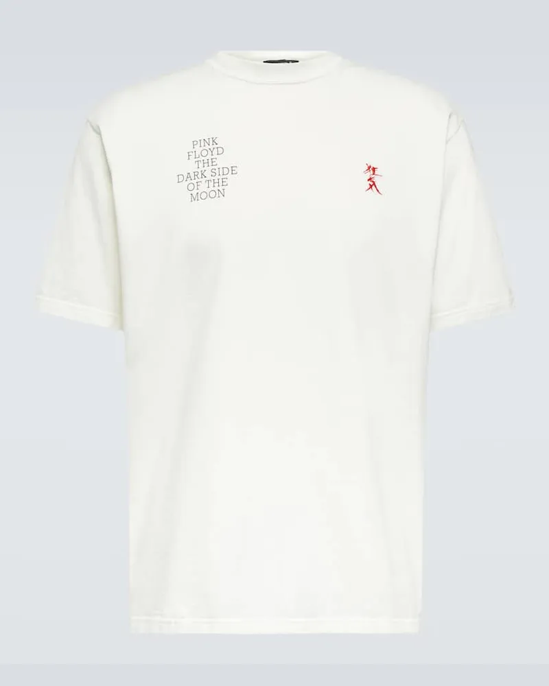 Undercover T-Shirt aus Baumwoll-Jersey Weiß