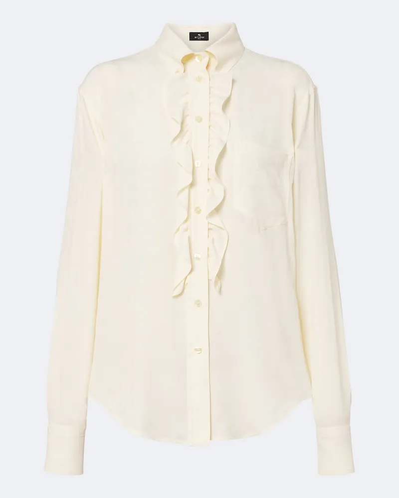 Etro Bluse Weiß