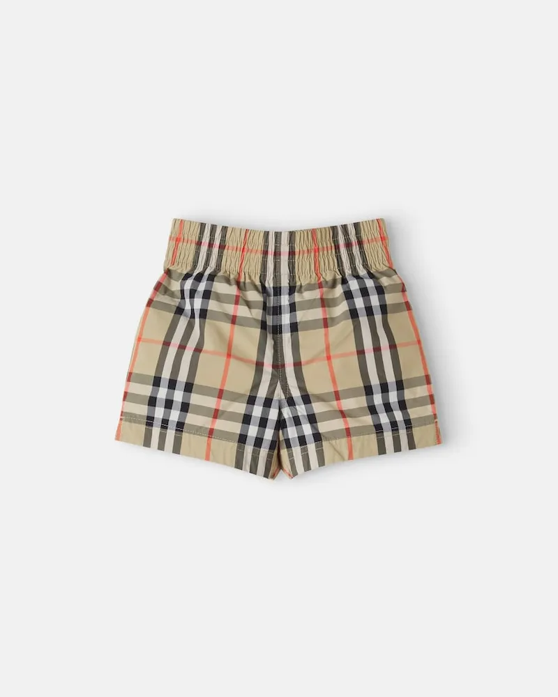 Burberry Baby Shorts Burberry Check Multicolor