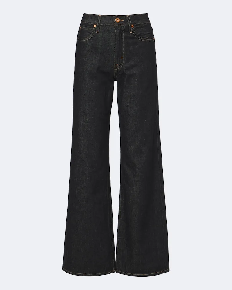 SLVRLAKE Wide-Leg Jeans Grace Schwarz