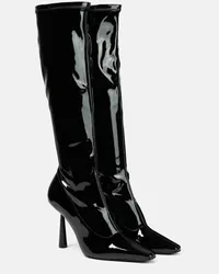 Gia Borghini Stiefel Rosie 8 aus Lederimitat Schwarz