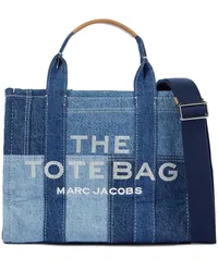 Marc Jacobs Tote The Denim Medium aus Canvas Blau