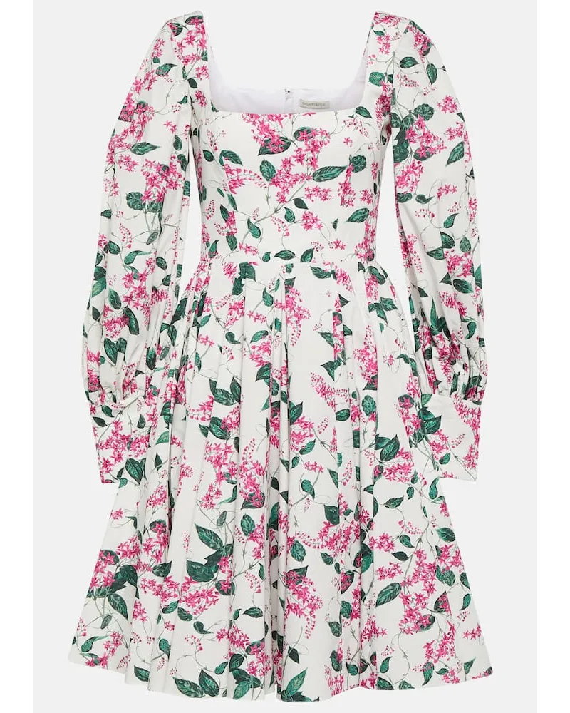 EMILIA WICKSTEAD Minikleid Yasmina aus Baumwolle Multicolor