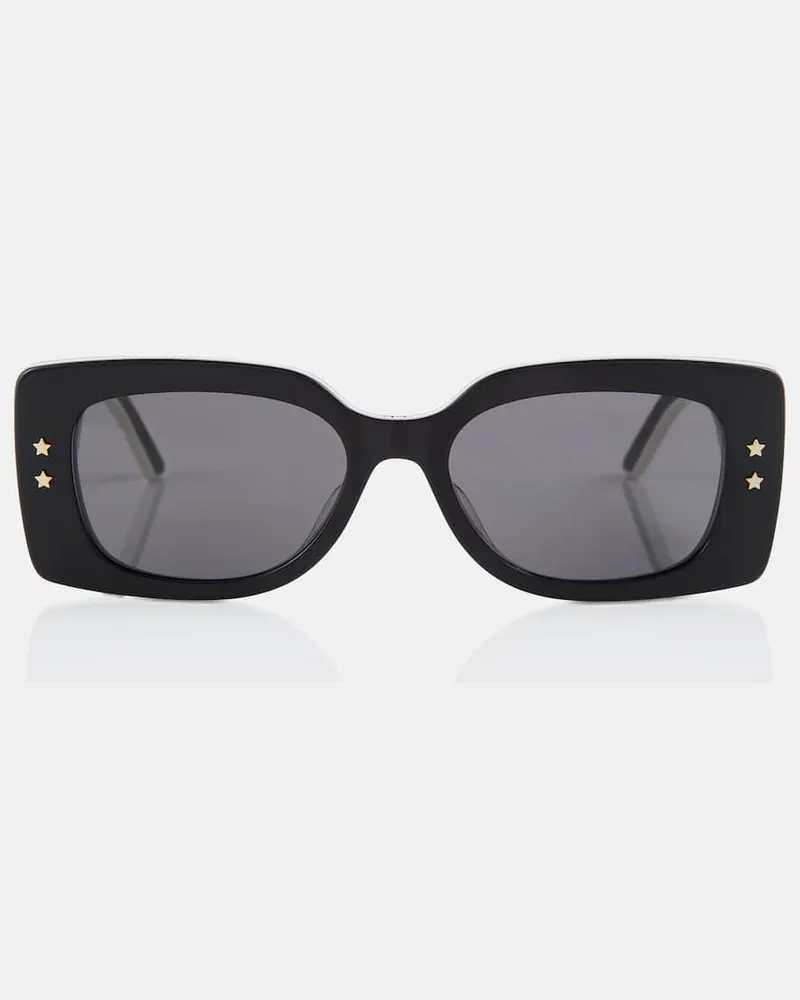 Dior Eckige Sonnenbrille DiorPacific S1U Schwarz