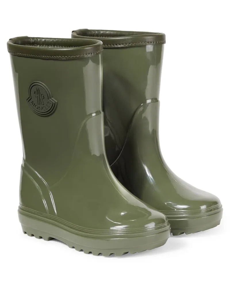 Moncler Gummistiefel Petit Kickstream Grün