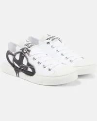 Vivienne Westwood Sneakers Plimsoll 2.0 Weiss