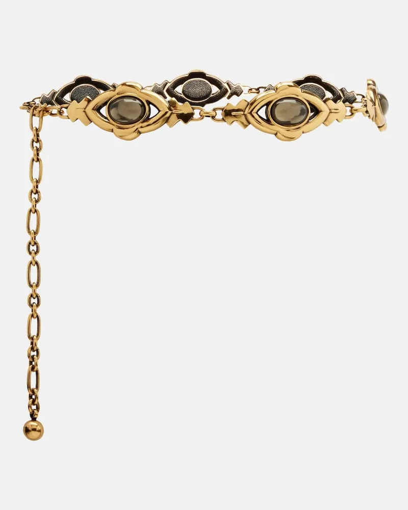 Etro Verzierter Kettengürtel Gold