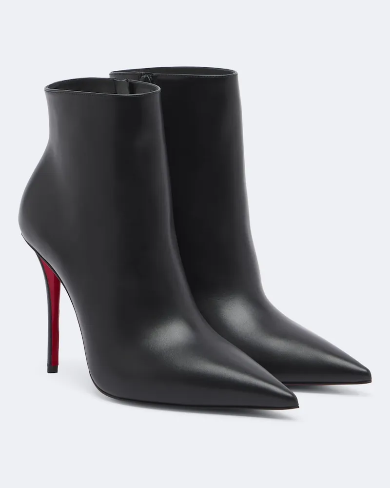 Christian Louboutin Ankle Boots Miss Z aus Leder Schwarz