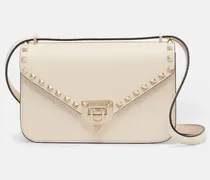 Schultertasche Rockstud Small aus Leder