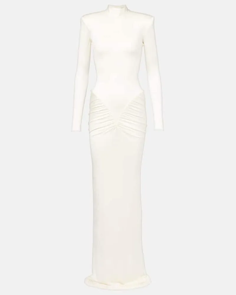 The New Arrivals Ilkyaz Ozel Bridal Robe Darja Weiß