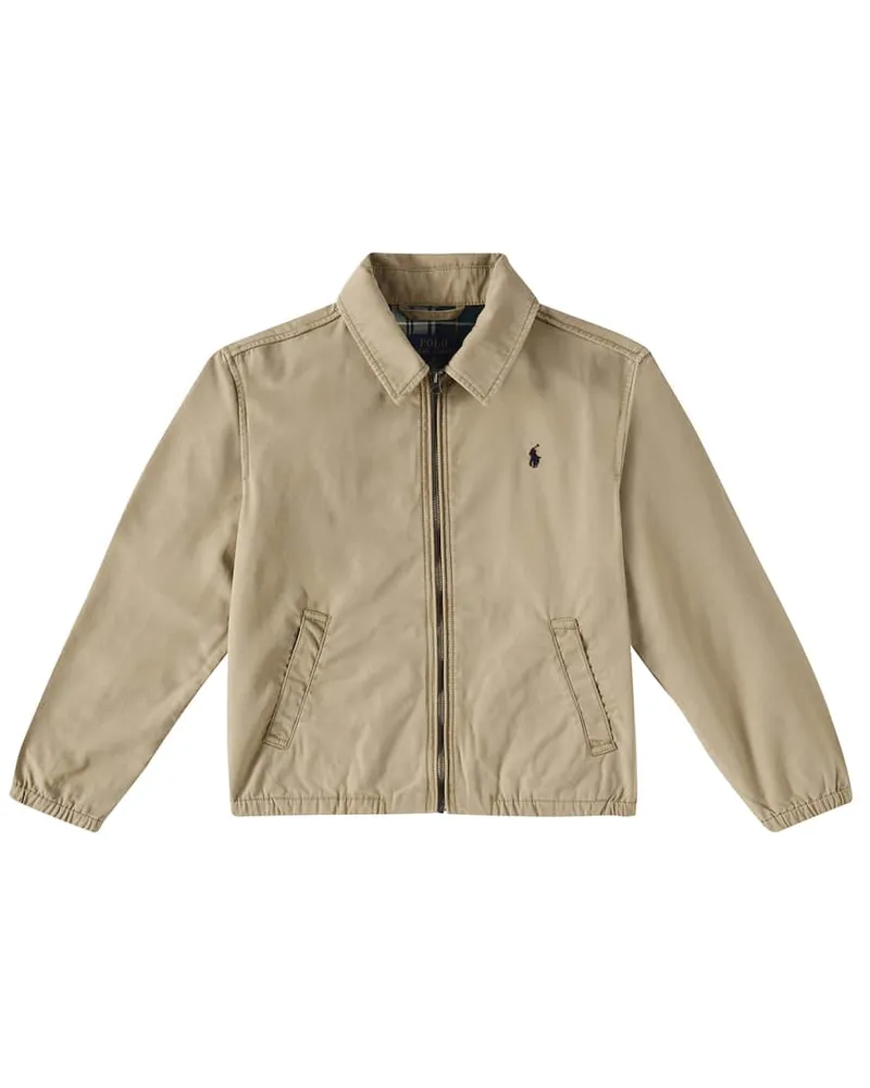 Ralph Lauren Jacke Bayport aus Baumwolle Braun
