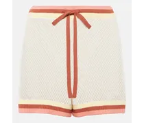 High-Rise Shorts Golden