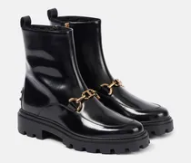 Ankle Boots aus Leder