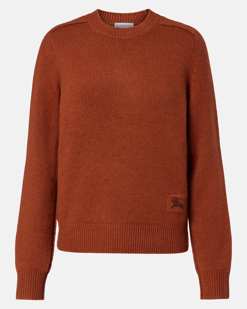 Burberry Pullover aus Kaschmir Orange
