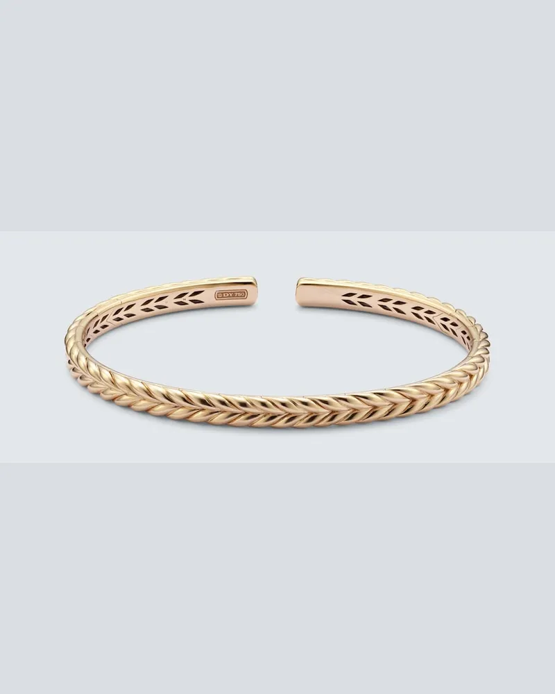 David Yurman Armreif Chevron aus 18kt Gelbgold Gold