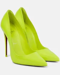 Christian Louboutin Pumps So Kate 120 aus Leder Gelb