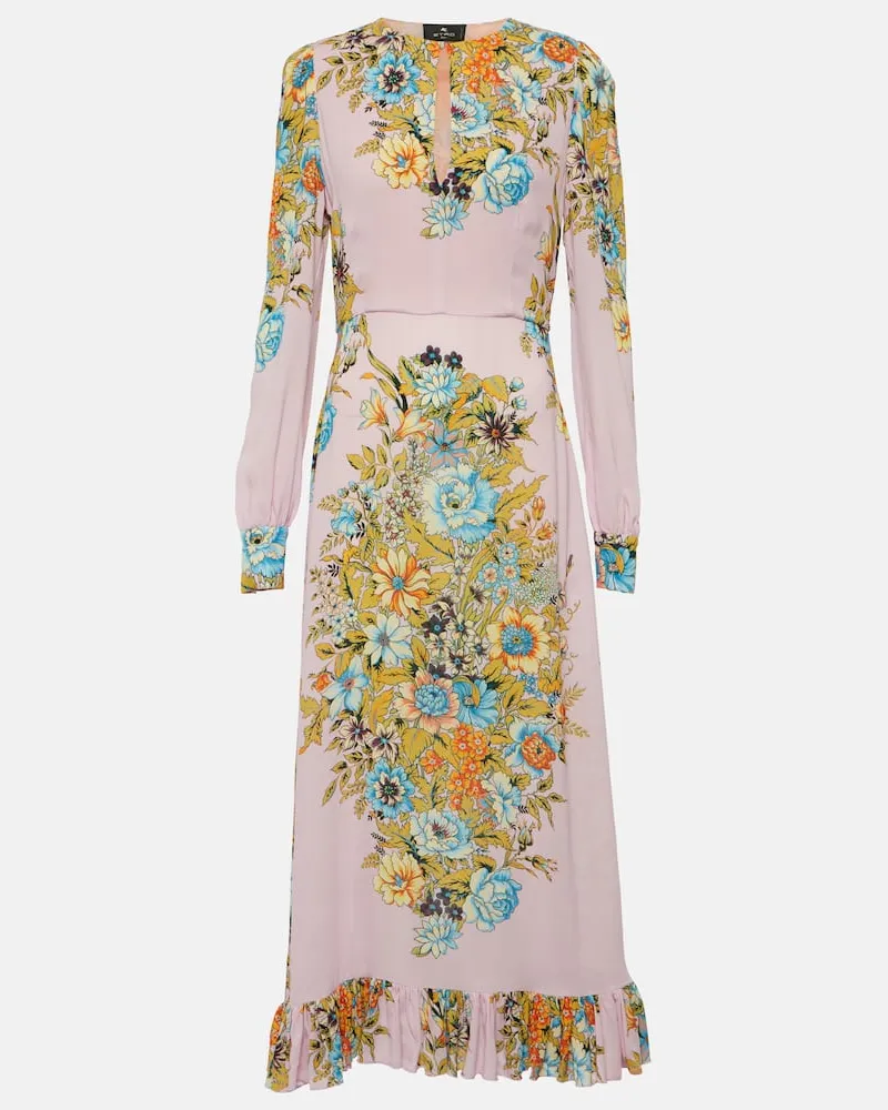 Etro Minikleid Rosa