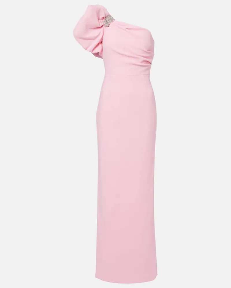 Rebecca Vallance Robe Isabella aus Crêpe Rosa