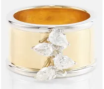 Ring Erin aus 18kt Gelb- und Weissgold mit Diamanten