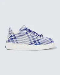 Burberry Sneakers  Check Blau