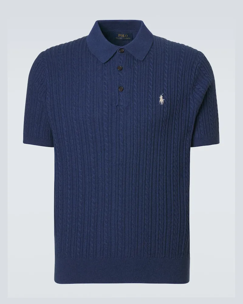 Ralph Lauren Polopullover aus Baumwolle Blau