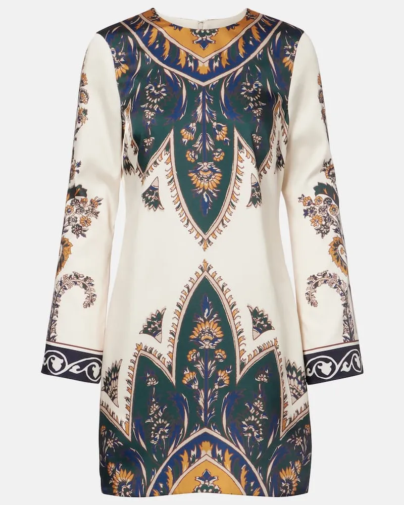 Veronica Beard Bedrucktes Minikleid Cromwell Multicolor