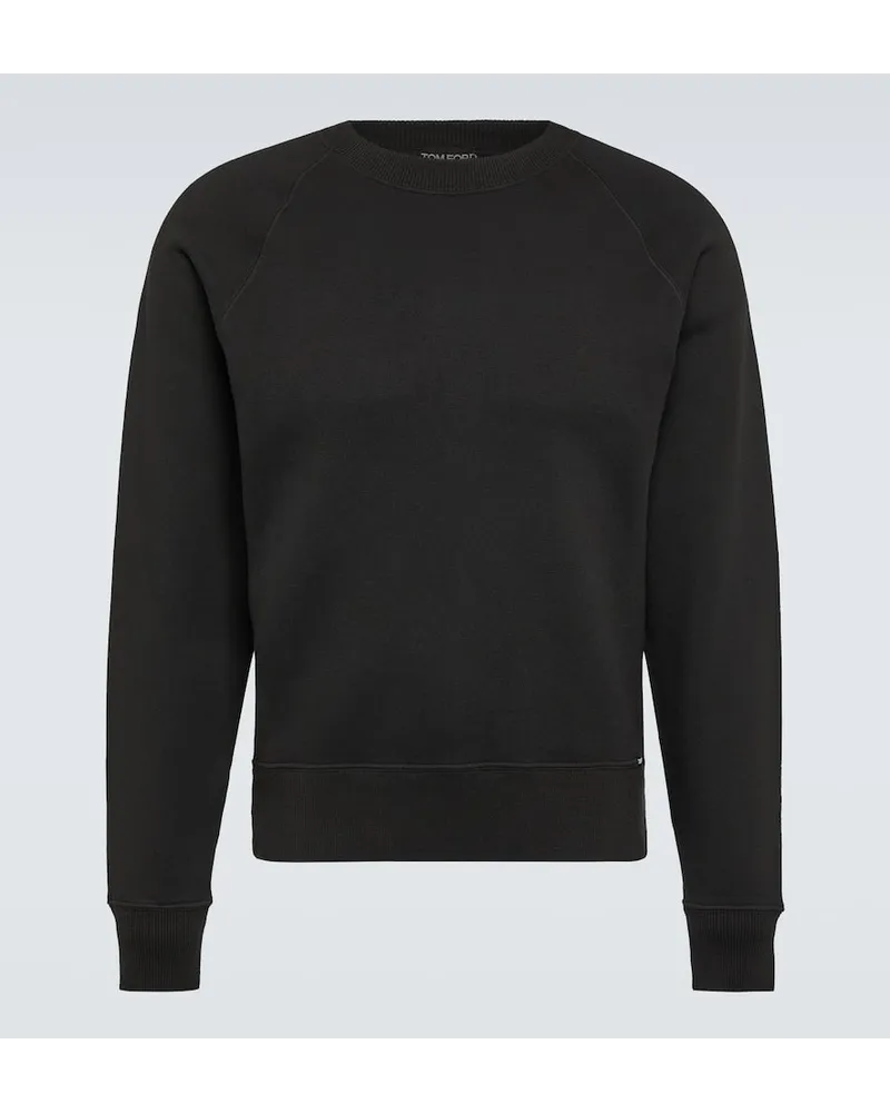 Tom Ford Sweatshirt aus Baumwolle Schwarz