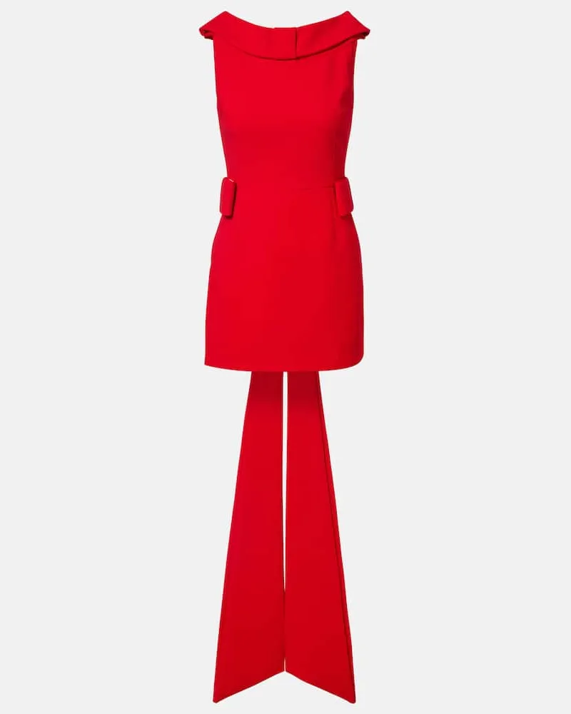 The New Arrivals Ilkyaz Ozel Minikleid Daphne aus Crêpe Rot