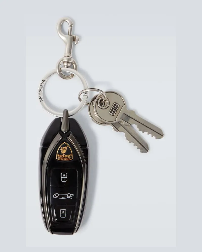Balenciaga Schlüsselanhänger Lamborghini Schwarz