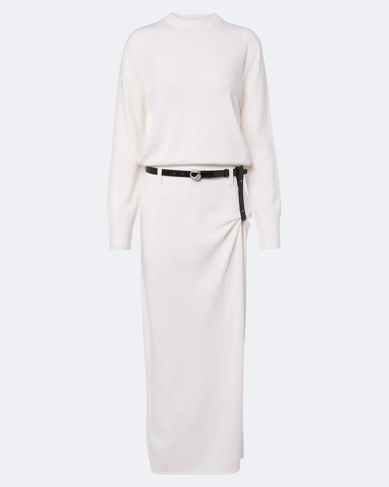 COPERNI Pulloverkleid Weiß