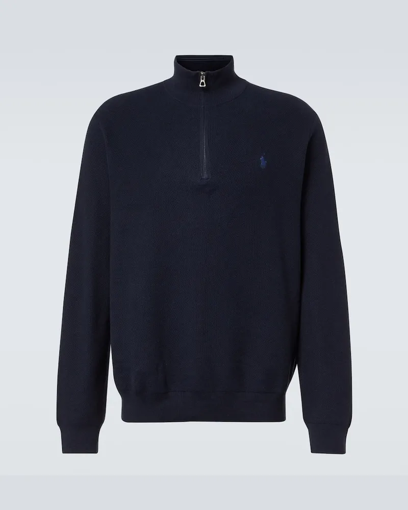 Ralph Lauren Pullover aus Baumwolle Blau