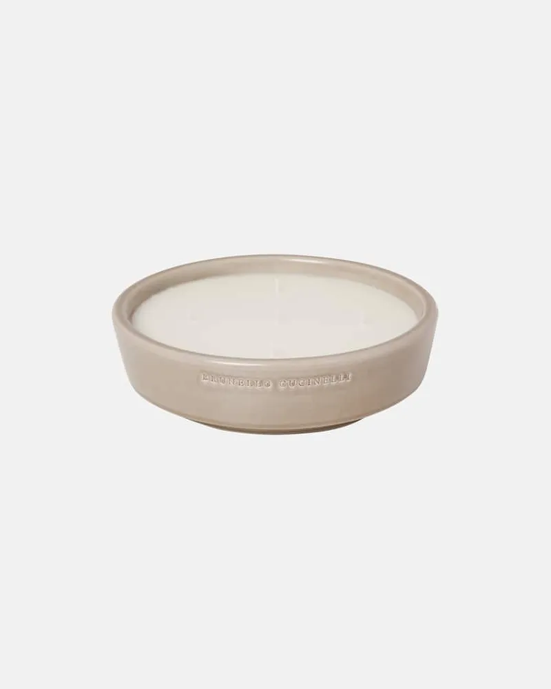 Brunello Cucinelli Duftkerze Extra Large Beige