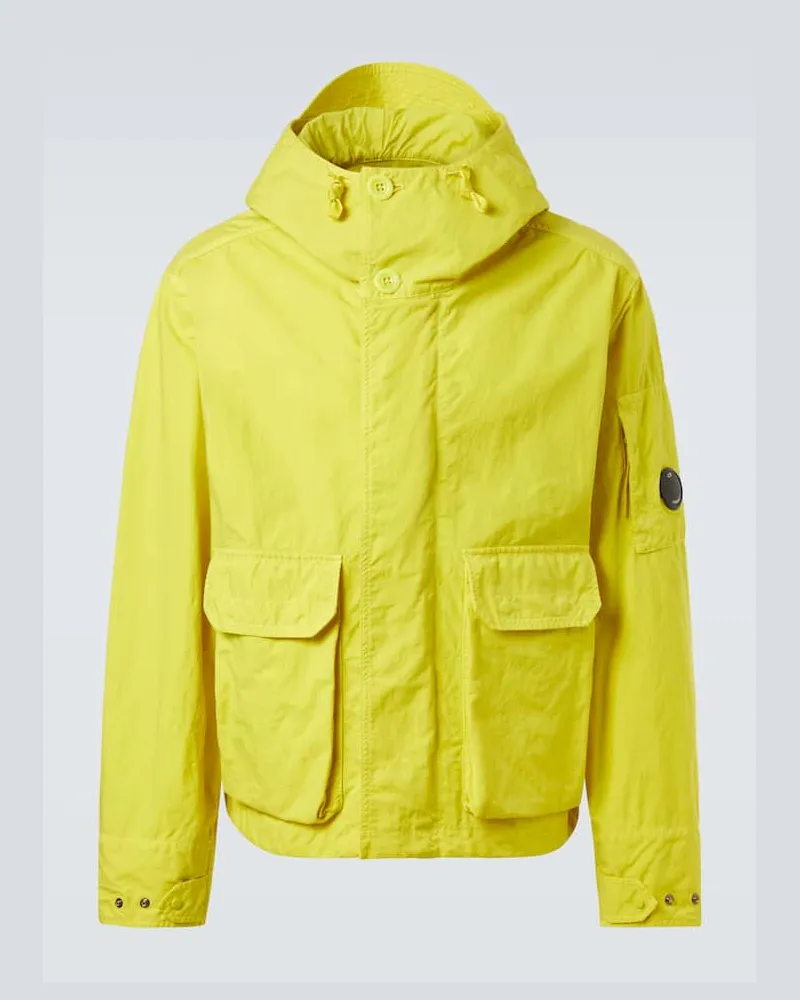 C.P. Company Hemdjacke aus Twill Grün