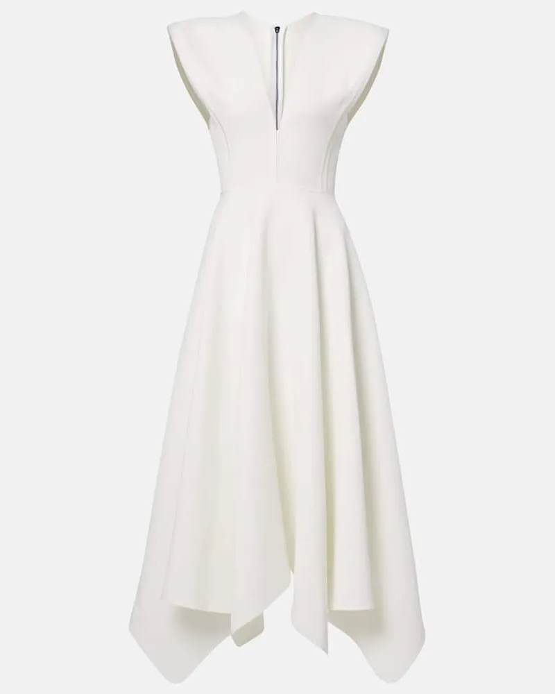 Maticevski Midikleid Empath Weiß