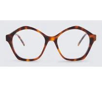 Ovale Brille