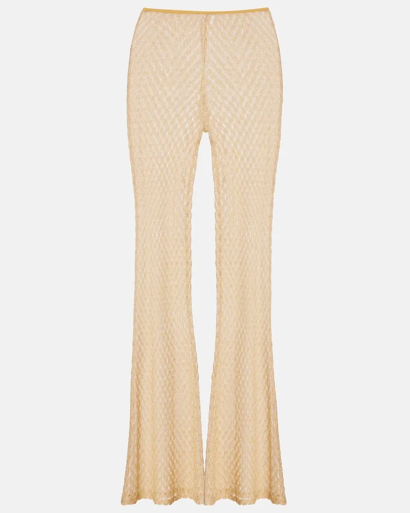 Missoni Schlaghose Gold