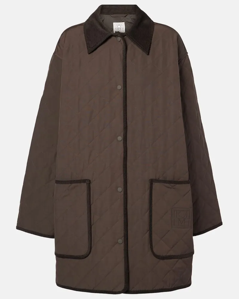 Totême Steppjacke Braun