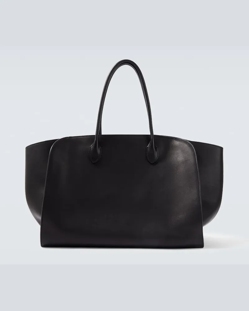The Row Tote Bag Marlo 17 aus Leder Schwarz
