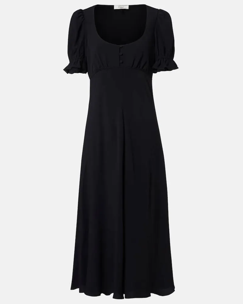 Chloé Chloé Midikleid Schwarz