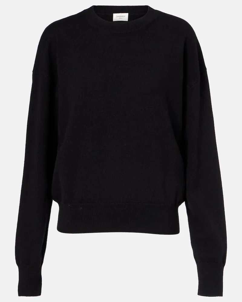 Saint Laurent Pullover aus Kaschmir Schwarz