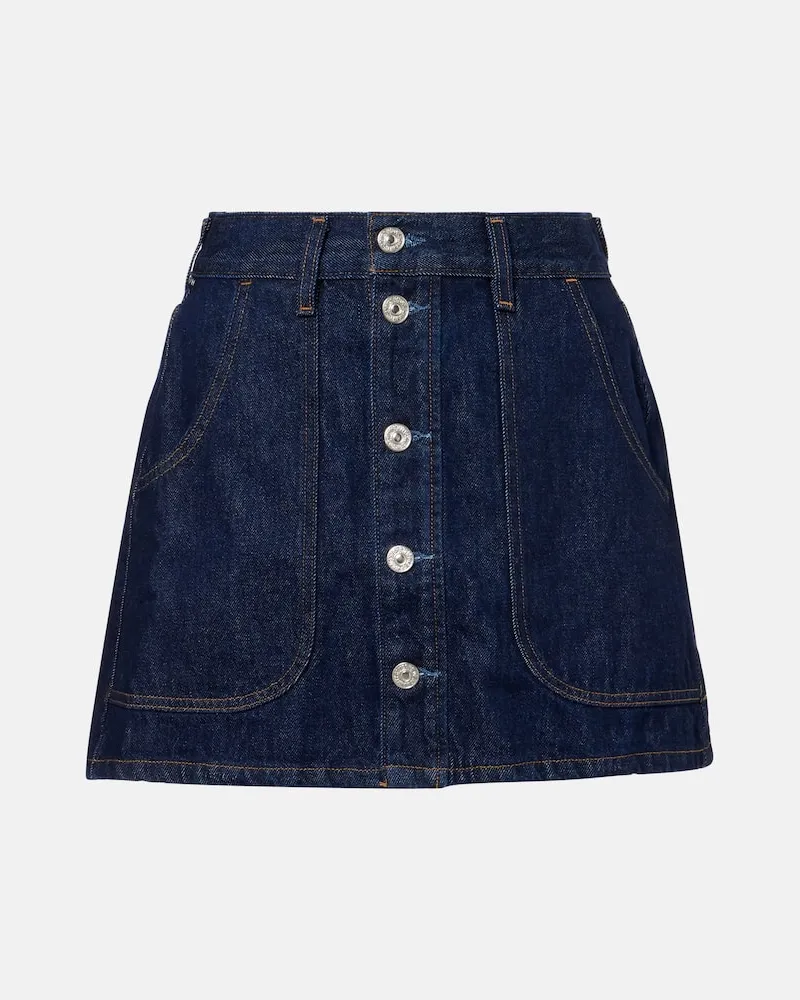 Citizens of humanity Minirock aus Denim Blau